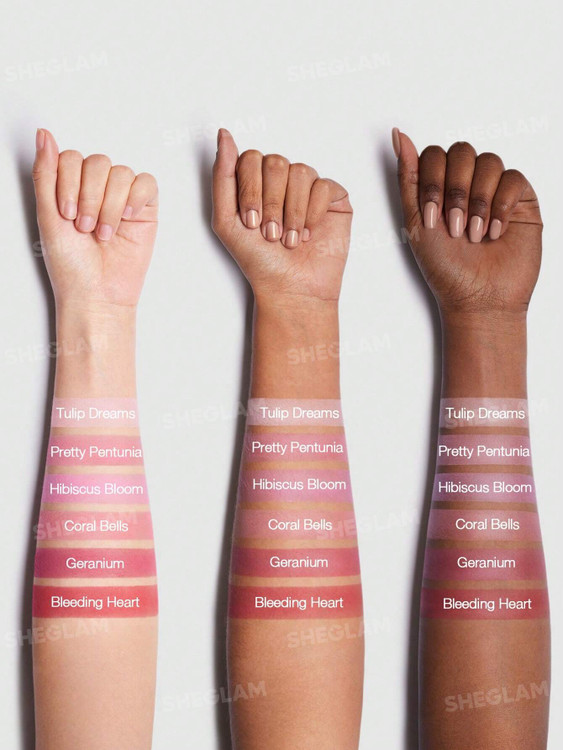 رنگبندی پالت صورتی شیگلم